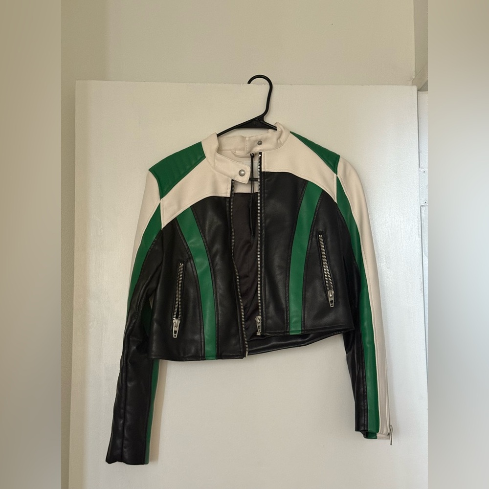 Blank NYC Faux Moto Leather Jacket